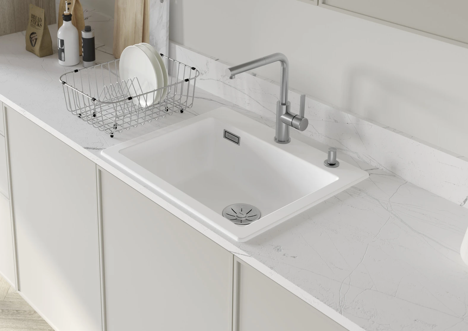 Белая керамическая мойка BLANCO Palona 6